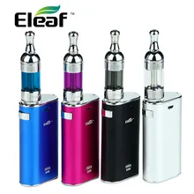 100% Оригинальные eleaf istick 50 Вт Starter Kit для курения трофей V2 распылитель 5 мл Танк и 4400 мАч Батарея mod электронной сигареты VS Pico/зелос