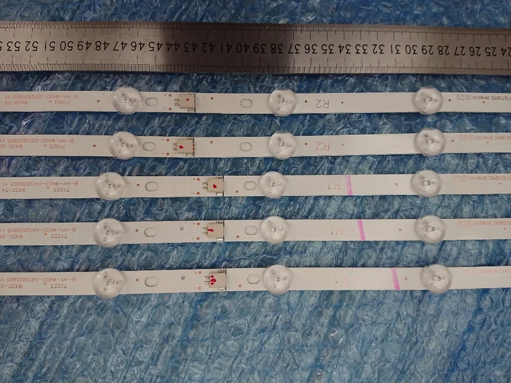 Substituição para lg Novo l1 r2 l2 Led Strip Lc420due 42ln5400 6916l-1385a 6916l-1386a 6916l-1387a 6916l-1388a Kit 10 Pçs r1 - Image 4