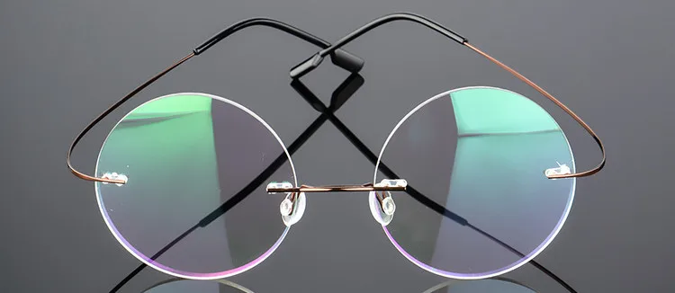 Модные титановые очки для чтения без оправы, ультра-светильник, женские очки для чтения без оправы из сплава, очки для дальнозоркости+ 1,00 до+ 4,00