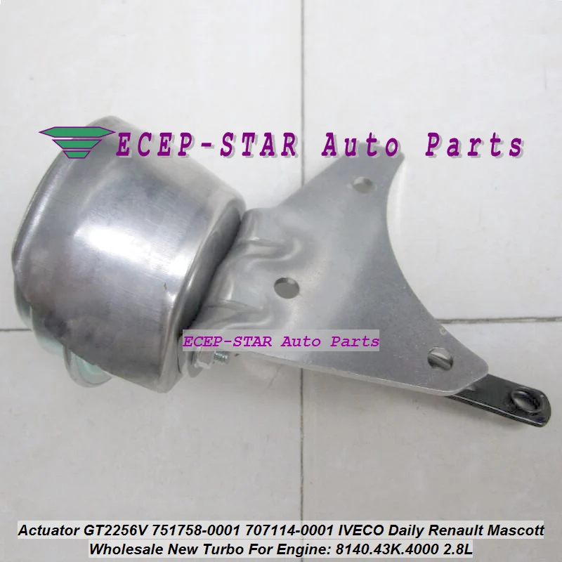 ZT-Turbo Wastegate Actuator GT2256V 751758-0001 707114-0001 For IVECO Daily For Renault Mascott 8140.43K.4000 2.8L (1)