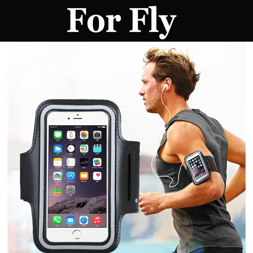 

Armband Size 4' 4.5' 4.7' 5' 5.5' 6 'inch Sports Cell Phone Holder Case For Fly Nimbus 15 16 7 9 Photo Pro Power Plus 2 XXL