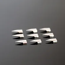 10 шт. перьевая ручка высокого качества серебристая металлическая ручка наконечник 0,38 м Студенческая Эсколар канцелярские принадлежности для письма школьные офисные принадлежности