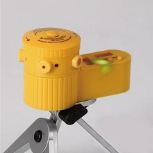 Пластиковое многофункциональное устройство для поперечной линии лазерный уровень Вертикальное горизонтальное оборудование измерительные инструменты с треногой оранжевый