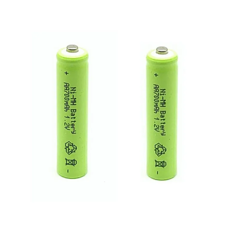 2 шт./лот AAA 1,2 V 700mAh ni-mh аккумуляторная батарея