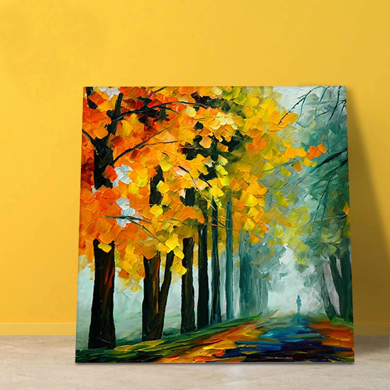 imagina Largo envío Diy pintura digital paisaje diy pintura al óleo bosque pared cuadros para  sala de estar pintura modular práctica de dibujo|picture for living  room|wall picturesdigital painting - AliExpress