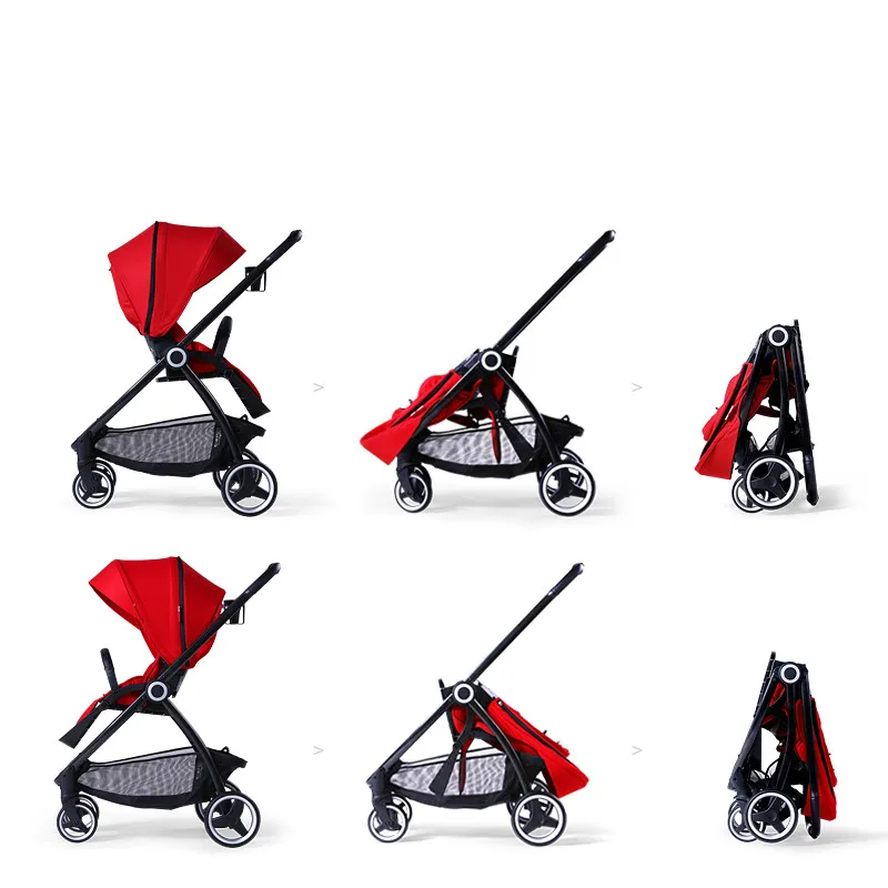 Детская коляска европейская Kinderwagen складная bebek arabasi высоко Ландшафтная