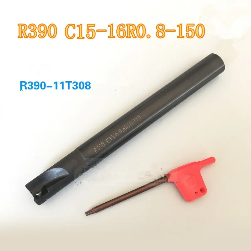 CNC фрезерование жаткой R390 C15-16R0.8-150 16 мм установить fo карбидная вставка R390-11T308