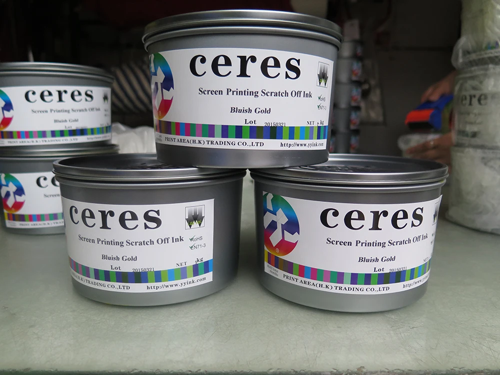 scratch off inks offset printing