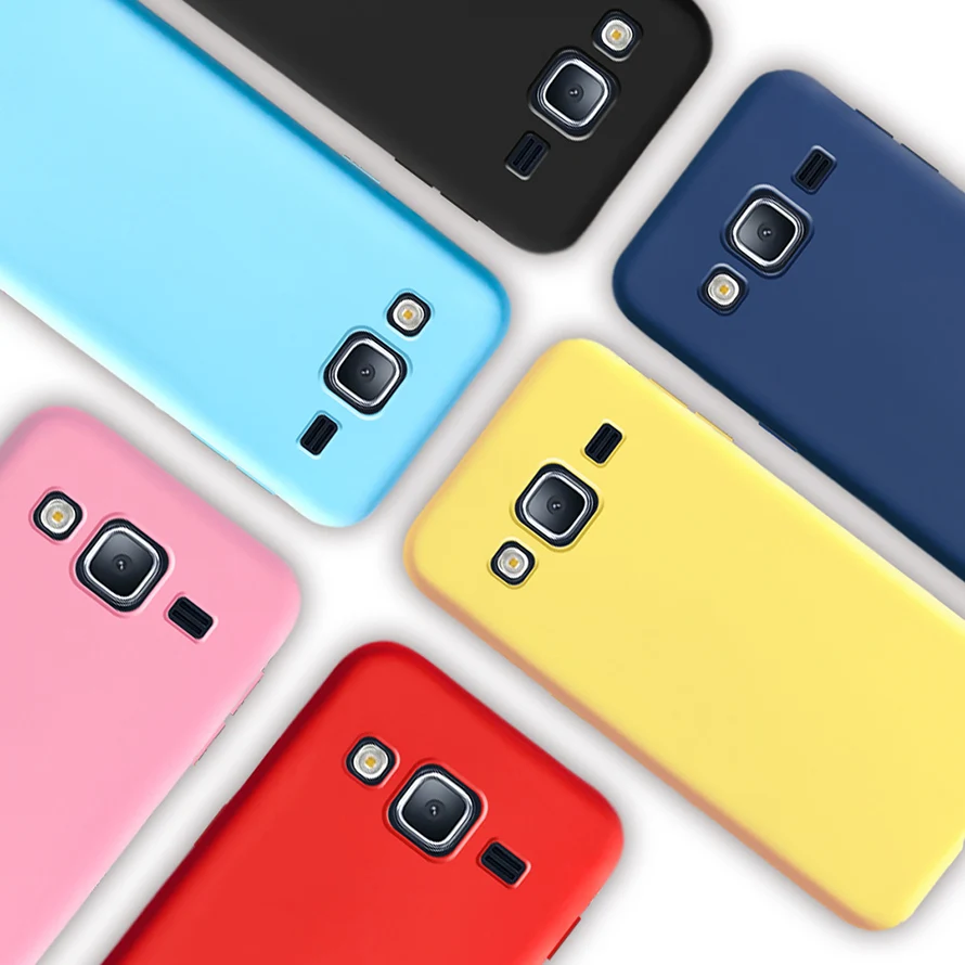 Чехол-накладка для Samsung Galaxy J3 2016 с яркими цветами | Мобильные телефоны и