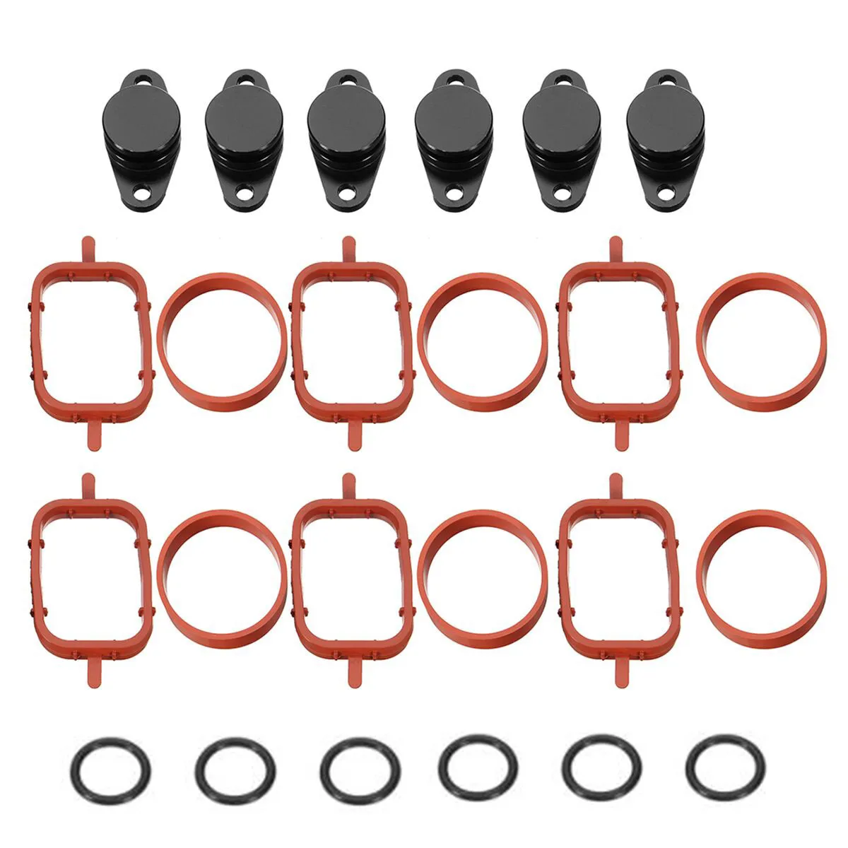 

6X 22MM For BMW for DIESEL SWIRL FLAP BLANKS FLAPS REPAIR WITH INTAKE MANIFOLD GASKETS