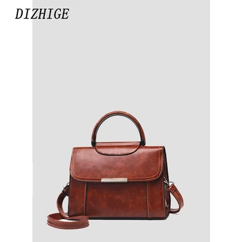 

DIZHIGE Luxury Brand Women Bag Handbag PU Leather Shoulder Bag New Fashion Small Flap Crossbody Messenger Bags for Women Bolsos