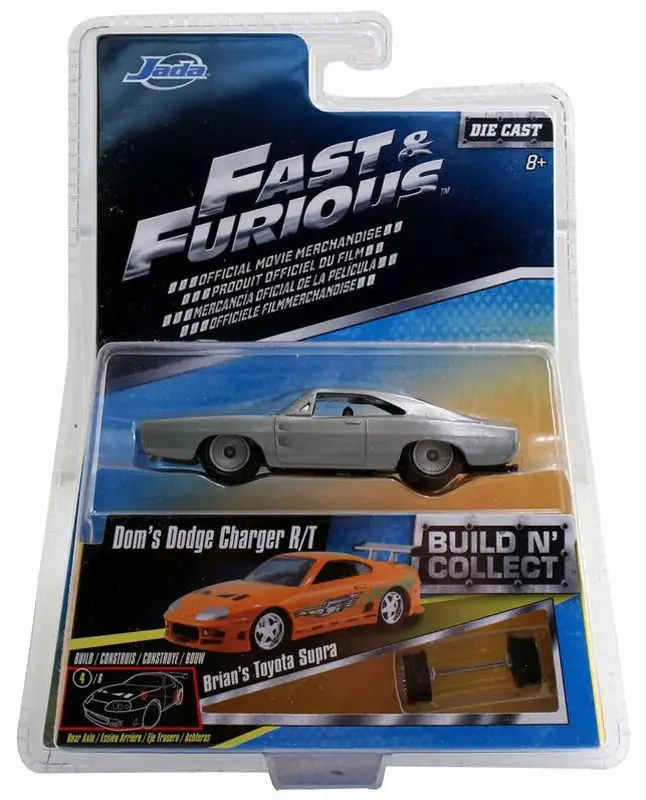 Игрушечный автомобиль Ja da 1:64 Dom's Dodge Charger R/T игрушечный из сплава игрушки для