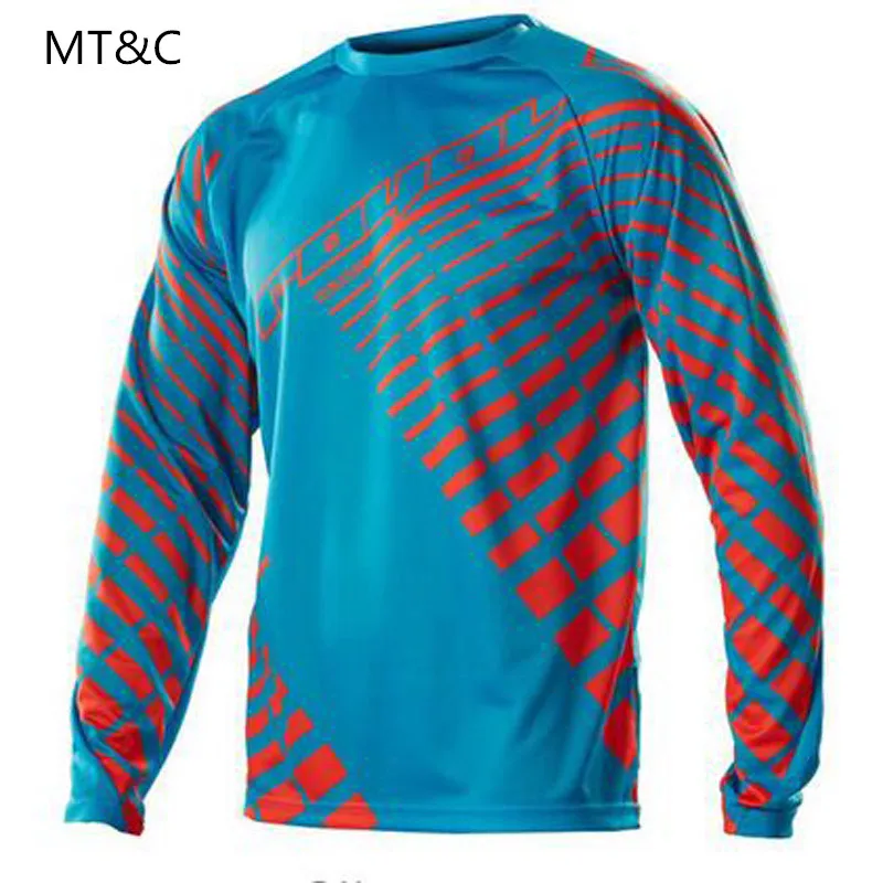 

Men cycling New Moto GP Mountain Bike Motocross cycling Long sleeve Jersey BMX DH cycling T Shirt Clothes ATV Blue 3D Custom 6XL