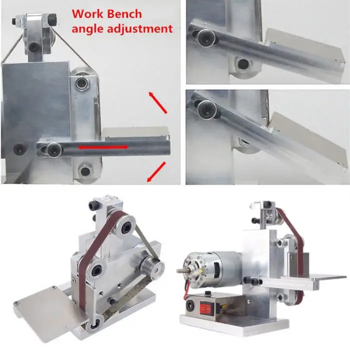 DIY шлифовальный ленточный мини-станок резец Apex кромка точилка полировка/шлифовальный станок инструмент WWO66