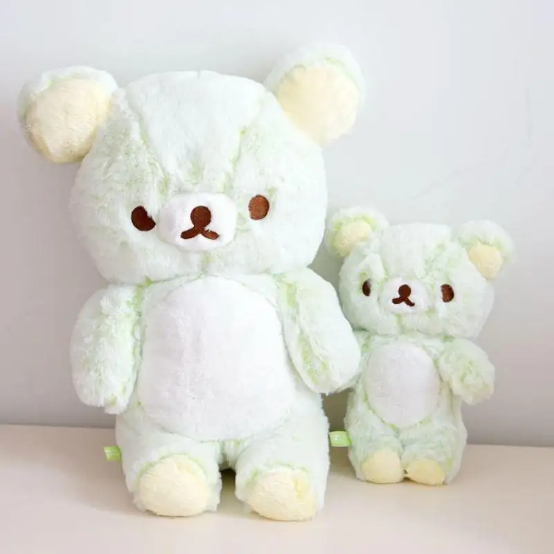 Симпатичные Сан-х зеленый Rilakkuma Relax Медведь Плюшевые игрушки куклы Тедди медведи