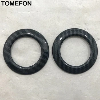 

TOMEFON For Audi Q5 FY 2018 2019 Roof Rear Reading Light Lamp Circle Moulding Sticker Cover Trim Interior Accessories ABS Chrome