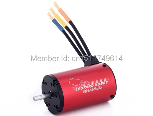 

Free shipping!! Leopard LBP4065/4Y 1400KV 4 Poles Inrunner Brushless Motor