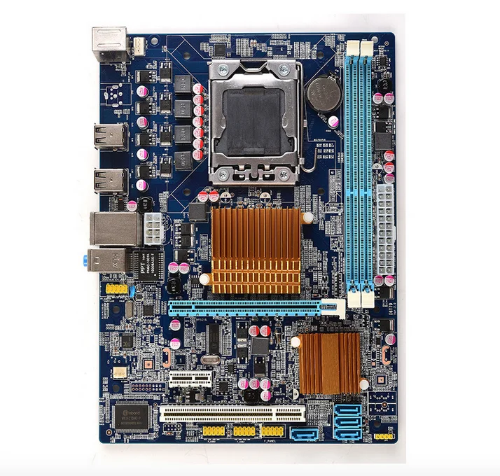 

100% OEM New X58M Server motherboards LGA 1366 DDR3 ECC Quad-Core CPU 16GB All-Solid X58 Desktop Motherboard free shipping