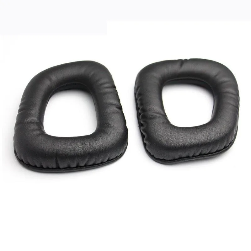 

2pcs/pair Soft Headset Foam Earbud Ear pads For Logitech G35 G930 G430 F450 Caps Headphone cushion Sponge PU Leather Covers Tips