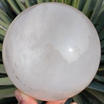 

ruifafa880406160<<<++2017g 112mm NATURAL QUARTZ CRYSTAL Sphere Ball Orb Gem Stone BQ03