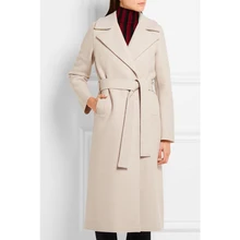 ZADORIN, женские пальто и куртки, зимнее длинное шерстяное пальто, элегантный Блейзер, шерстяная куртка, пальто, модный розовый Тренч, пальто, manteau femme