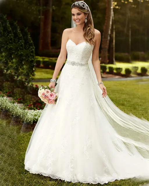 Dress For Wedding Gowns Garden 2016 Country Princess Dress For Wedding Gowns Garden 2016 Country Princess Ivory Organza Lace Long China