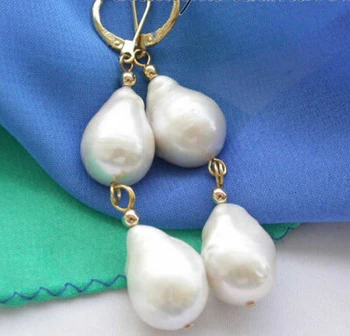 

shitou 00502 white drip KESHI REBORN PEARL dangle earring discount 40%