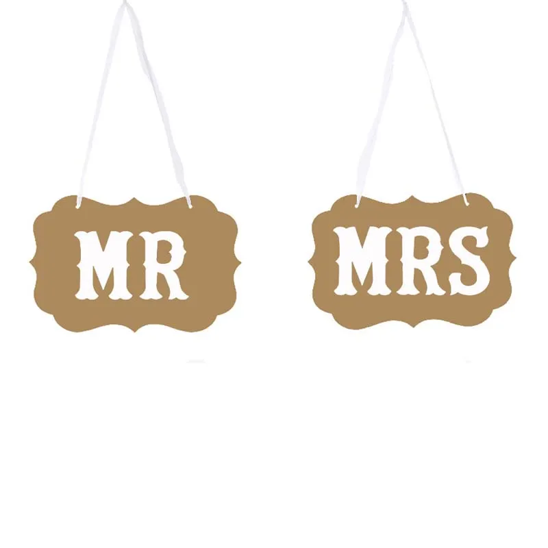 2 шт. картон для фотобудки Mr Mrs|Реквизиты фотобудки| |
