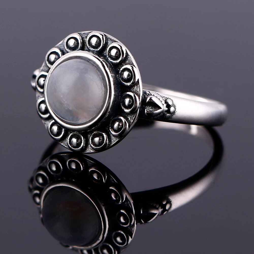 Nasiya, дизайн, кольцо с натуральным радужным лунным камнем, 925 пробы, серебряные кольца для женщин, ювелирные изделия с драгоценным камнем, подарки