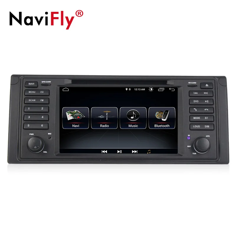 

Free shipping!Navifly android8.1 Car multimedia Player for BMW/E53/X5/M5/E39 with quad core 4G wifi bluetooth gps navi RDS FM