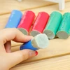 Retail 2pcs Magic Stain less steel cleaner pot rust brusher Metal cleaning magic wands Soften glass fiber 2016 3
