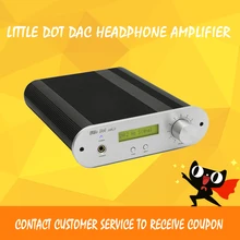 Маленькая точка DAC_II DAC-2 DACII ЦАП+ усилитель для наушников декодер WM8740+ WM8805 Многофункциональный усилитель мощности