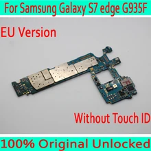 Европейская версия для samsung Galaxy S7 edge G935F материнская плата с полным чипом, оригинальная разблокированная материнская плата для samsung S7 G935F