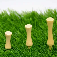 Step Down Golf Tees Wooden 50pcs One Pack 2