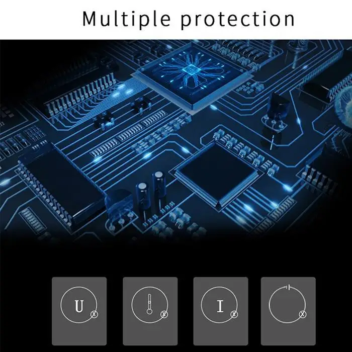 Беспроводной быстрый адаптер для зарядки многопортовый usb type-C смарт-зарядное устройство