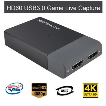 

ezcap261M USB 3.0 HD Video game Capture 4K 1080P Game Live Streaming Video Converter Support 4K Video for XBOX One 360 PS4 WiiU