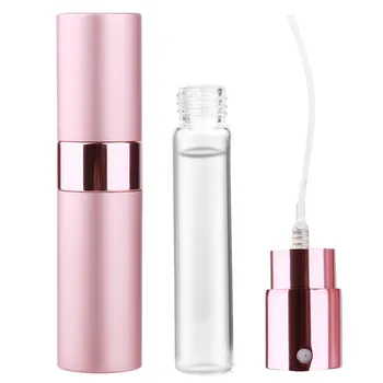

Portable 8ml Travel Pocket Perfume Atomizer Perfume Scent with Bottle Refillable Spray Empty Container