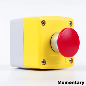 

Mushroom button Momentary button switch+button BOX GOB-1A-11M IP65 Suitable for harsh environment