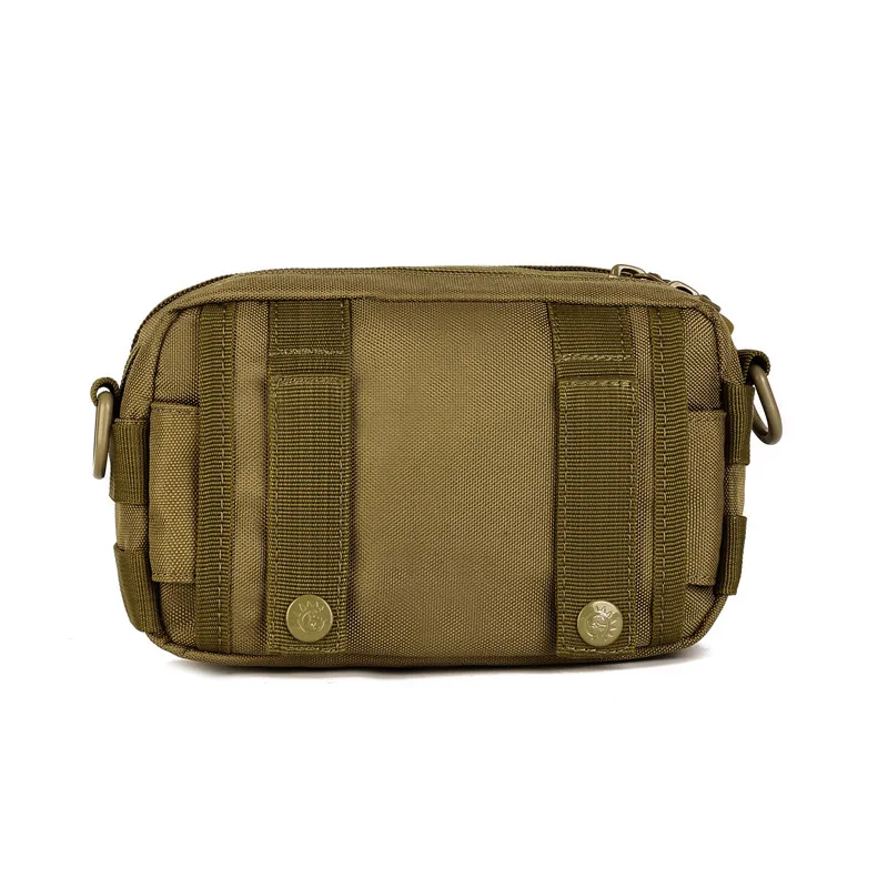 Multipurpose Small Messenger Bag Men Nylon Waterproof Outdoor Tactical Waist Pack Army Fans Outdoor Camouflage Small Bag