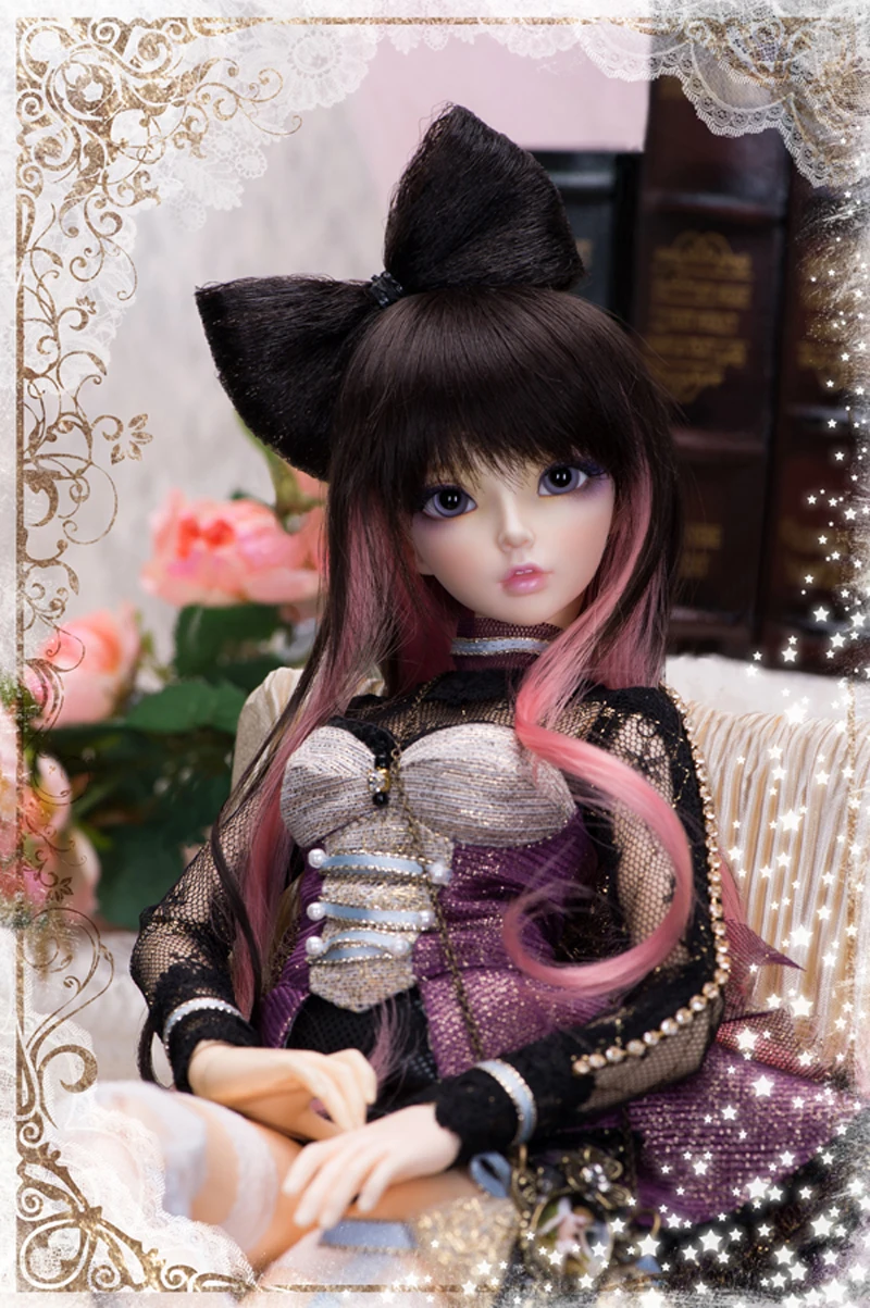 Новое поступление кукла 1/4 BJD/SD модный стиль для маленькой девочки подарок