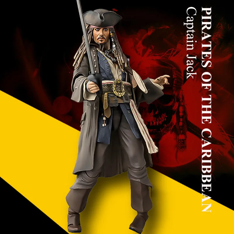 

Pirates of the Caribbean Variant Jack Action Figure 1/8 scale painted figure Variable Captain Jack Sparrow PVC figure Toy Anime
