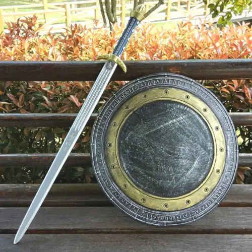 

Wonder Woman Diana Prince Cosplay Sword Shield Set Rubber Halloween Cos Props Cheap Shipping Fee To Global