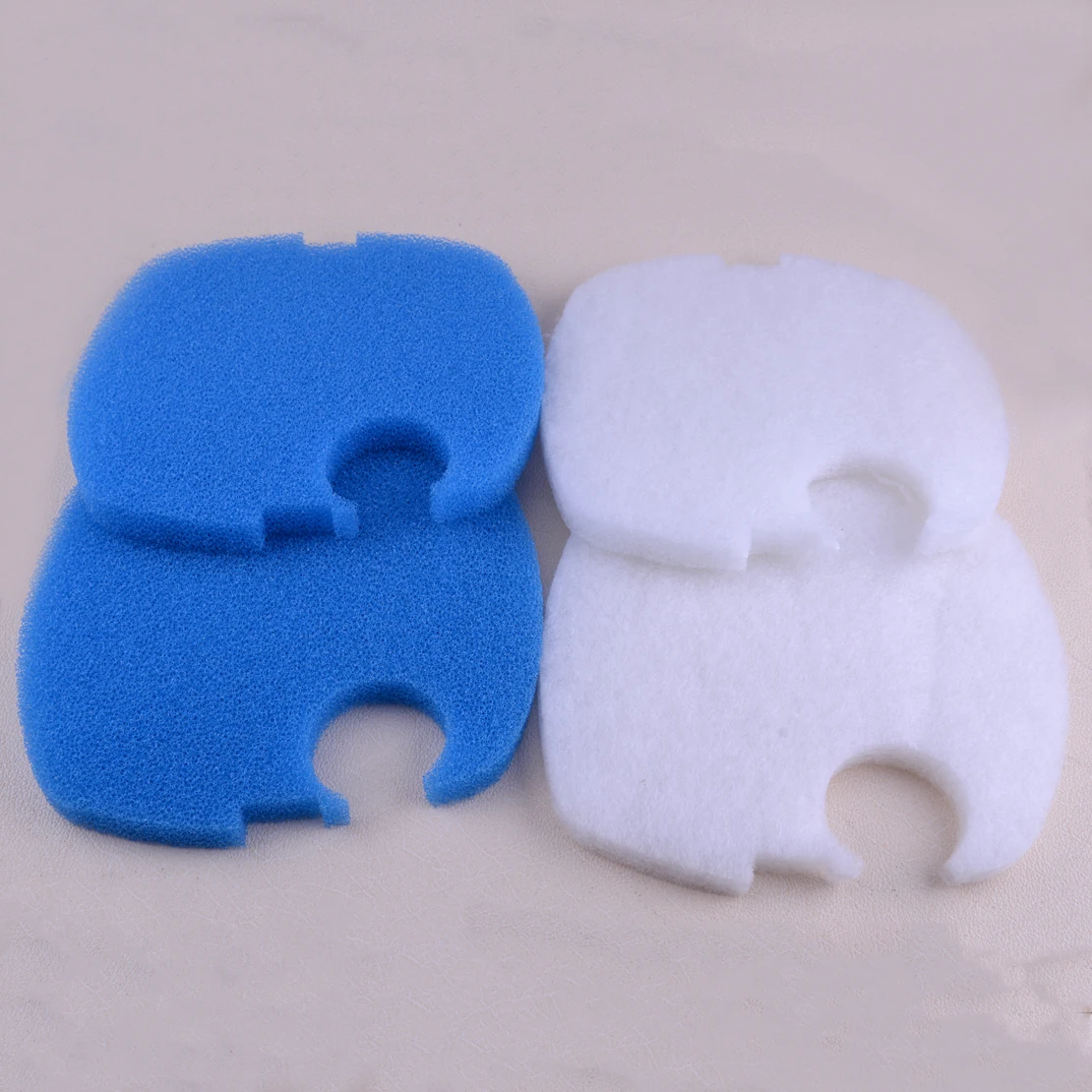 

LETAOSK 4Pcs/Set Blue & White Aquarium Filter Pad Foam Sponge Replacement For SUNSUN GRECH Canister 304AB/404AB/704AB Pattern