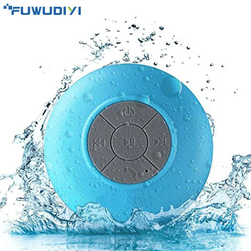 

Portable Wireless Bluetooth Speakers Mini Waterproof Shower Speaker for iPhone MP3 Handfree Car Speaker Bluetooth Receiver