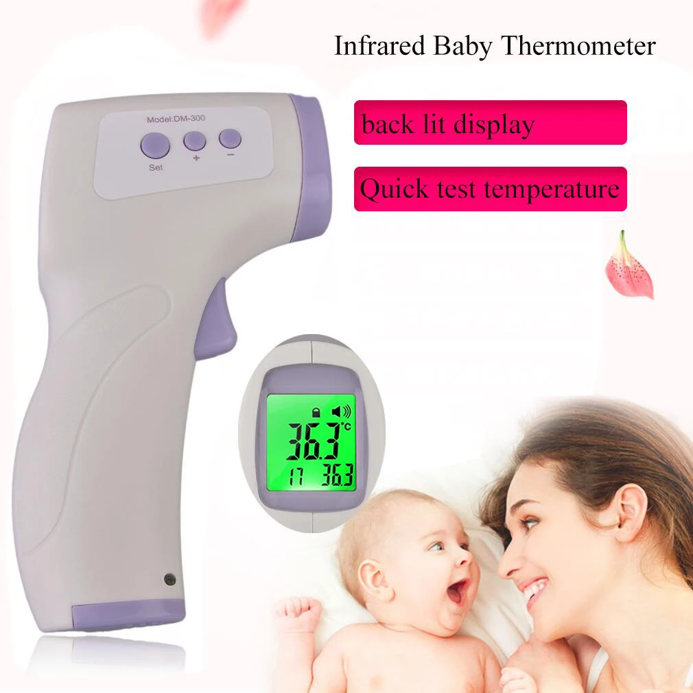 OUTAD הדיגיטלי LCD אינפרא אדום בייבי מדחום מדידת טמפרטורה ללא מגע כלי אבחון מקצועי מכשיר טיפול בתינוקות