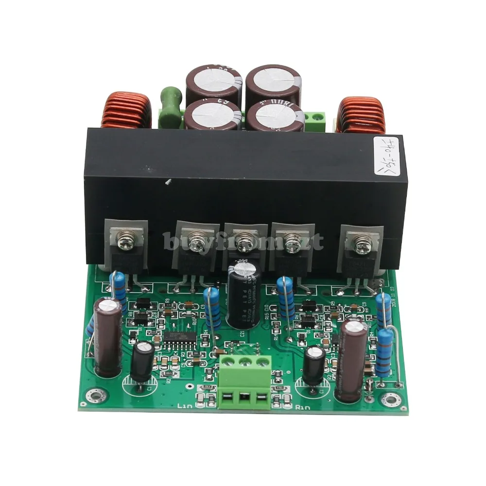 Завеса Audiophile цифровой Мощность усилитель предусилитель доска 350Wx2 IRS2092 Hi Fi