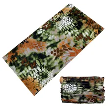 Seam lenço mágico rattlesnake typhon mandrake babador lenço balaclava bandana python camuflagem fãs do exército equipamento(China)