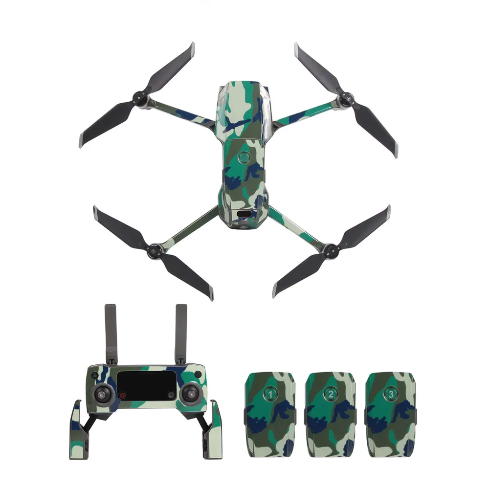 Beste Koop Army Green Camouflage Decal Voor Dji Mavic 2 Pro Mavic Zoom Kit Inclusief Drone Huid Controller Huid En 3 Batterij Skins Goedkoop Koopa23c - winter camo roblox decal id
