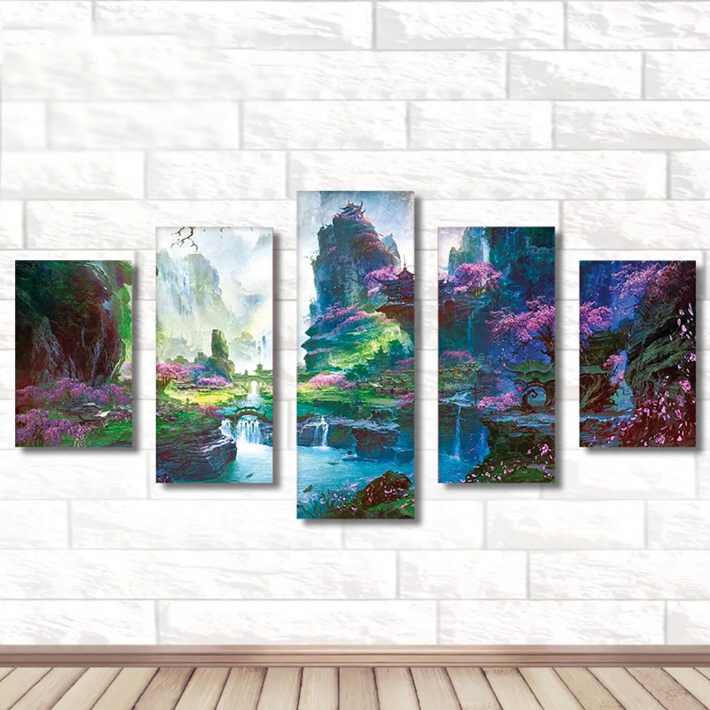 5D DIY Diamond Painting Full Drill Embroidery Cross Crafts Stitch Kit Home Decor