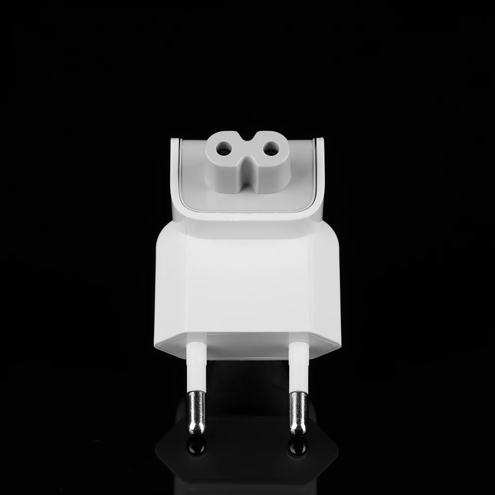 1 шт. для ЕС AC power Wall Plug утка головка для Apple MacBook Pro Air Adapter Зарядное устройство блок питания для ноутбука адаптер преобразования